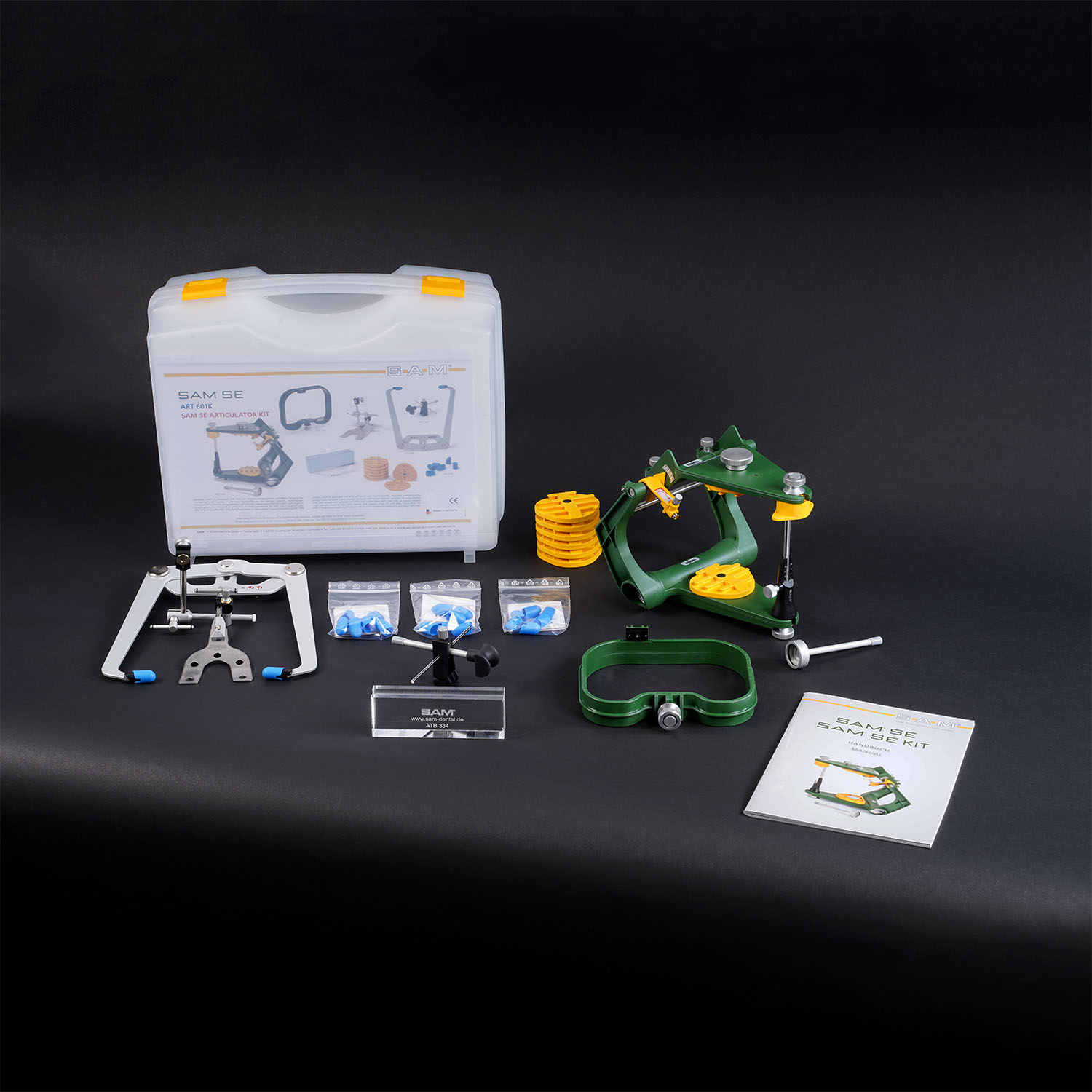 Featured image for “SAM<sup>®</sup> SE Artikulator Kit NT, für Schraubmontageplatten-Systeme”