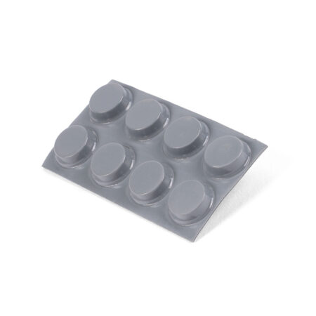 Gummifuss grau (8 Stk.) – Bild 2