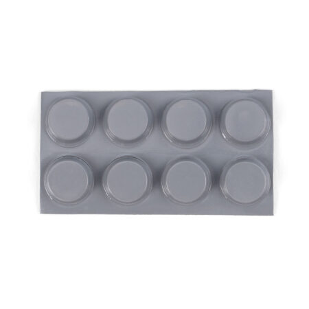 Gummifuss grau (8 Stk.) – Bild 3